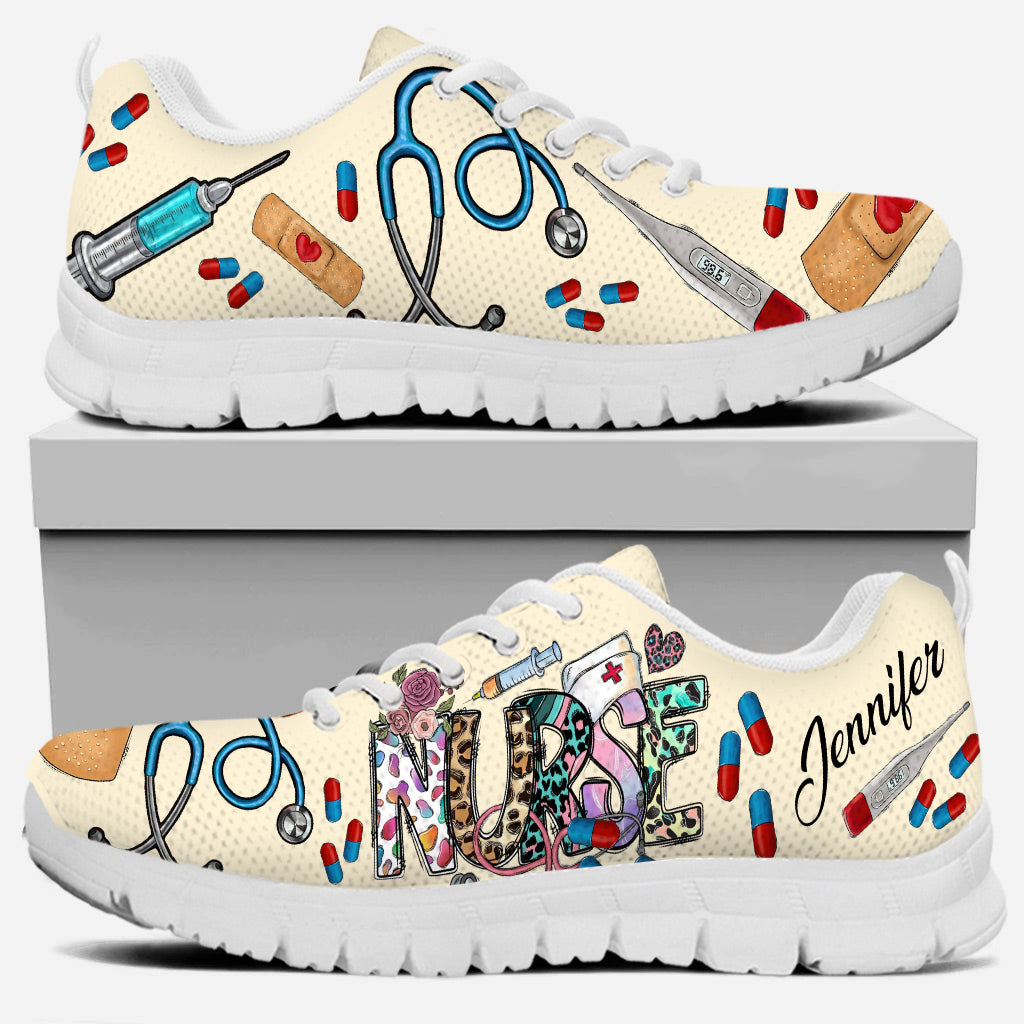 Nurse Life - Personalized Nurse Sneakers