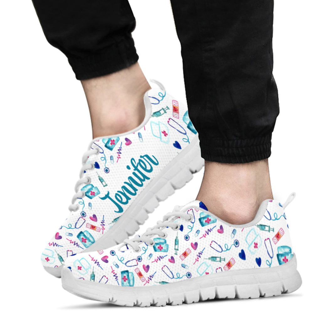 Nurse Life – Personalisierte Pflege-Sneaker