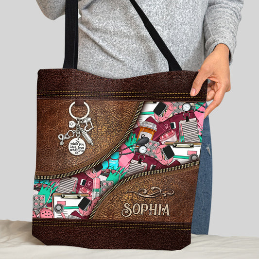 Nurse Life - Personalized Nurse Tote Bag