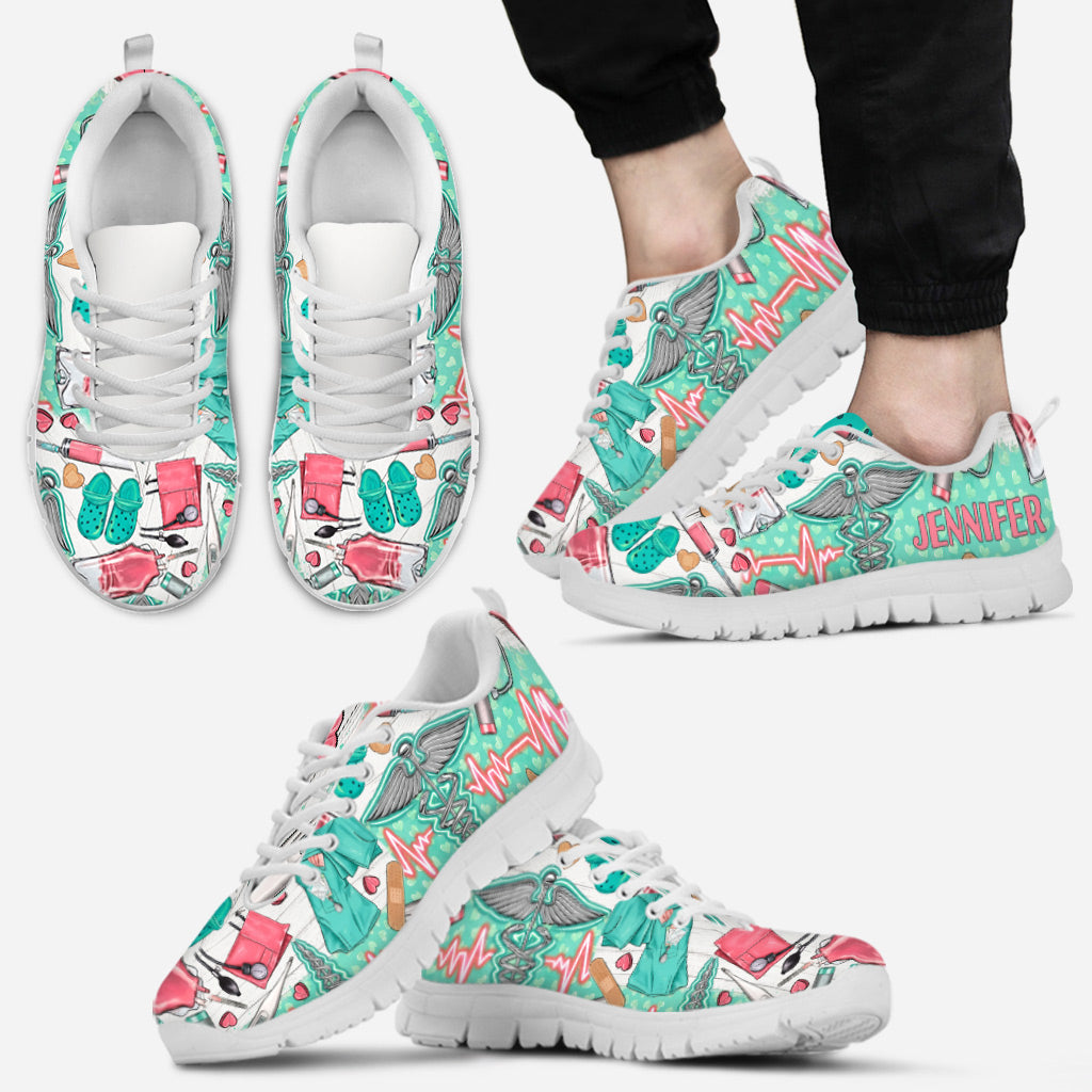 Nurse Life - Personalized Nurse Sneakers