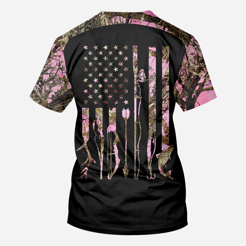 Fishing Girl - Personalized Fishing All Over Shirt