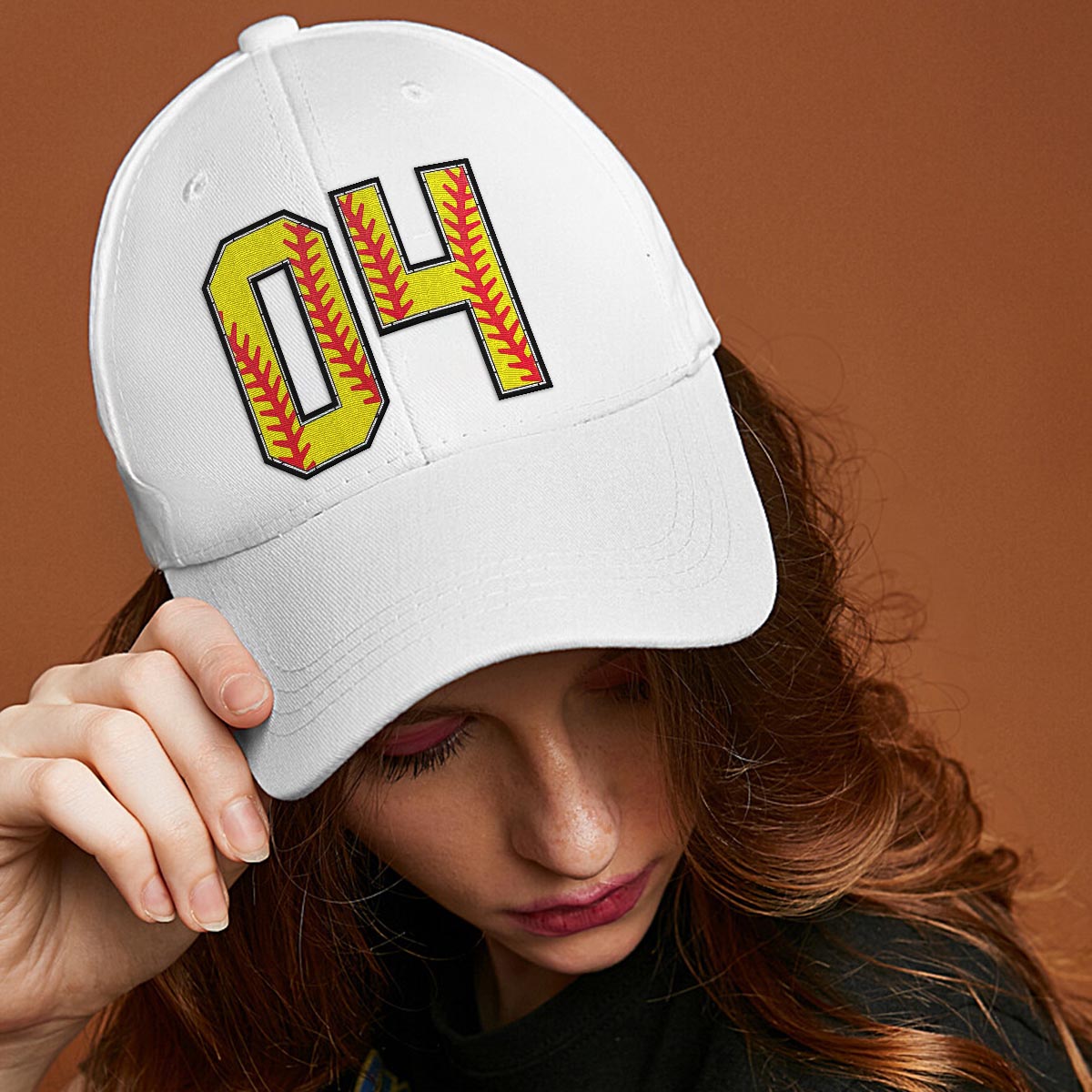 Baseball-Liebe – Personalisierte, bestickte Softball-Kappe im klassischen Stil