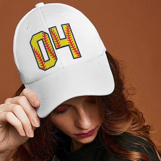 Aimez le baseball - Casquette classique brodée personnalisée pour le softball