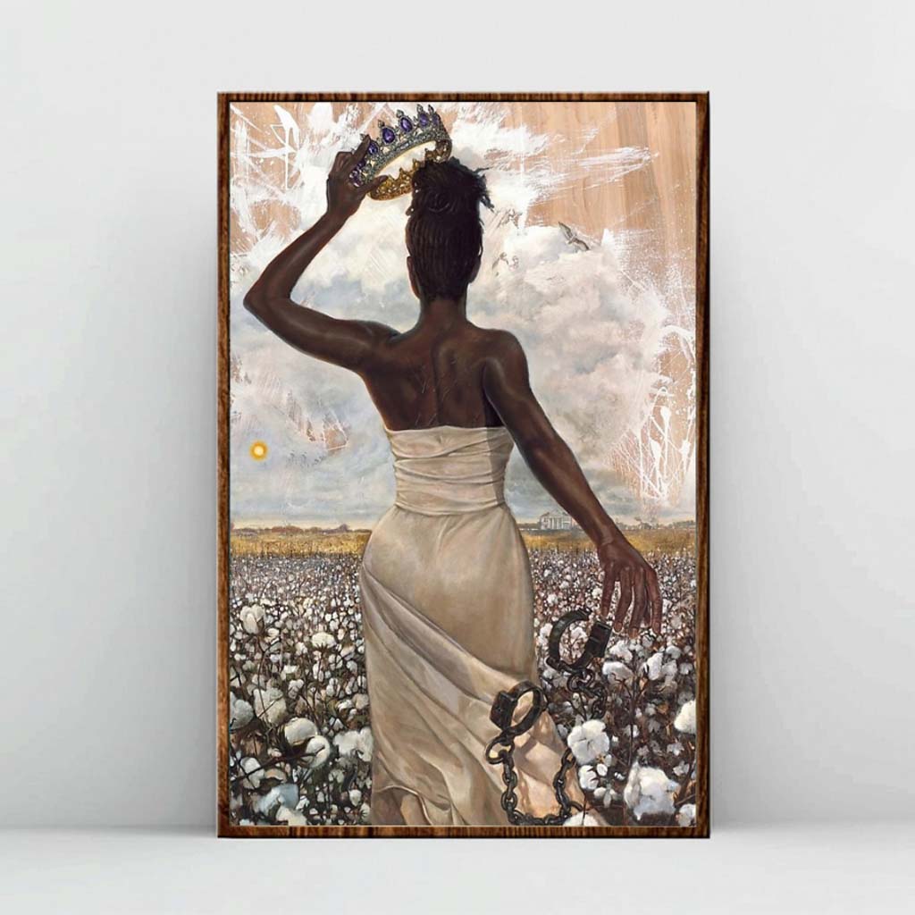 Black Queen - African American Poster 112021