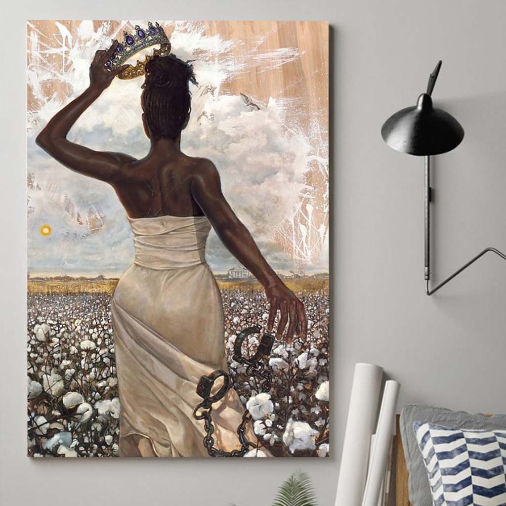 Black Queen - African American Poster 112021