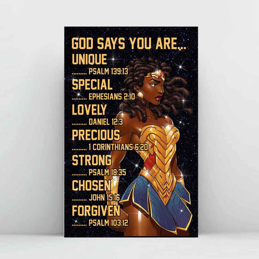 Black Queen - African American Poster 1121