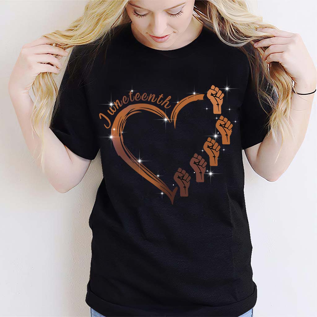 Juneteenth - T-shirt et sweat à capuche afro-américains 112021