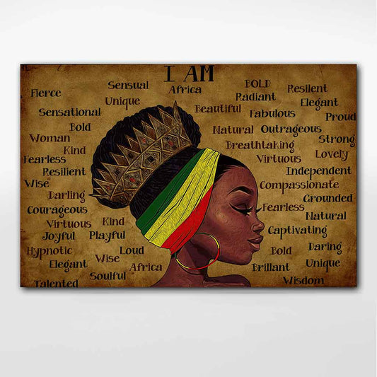 Black Queen - African American Poster