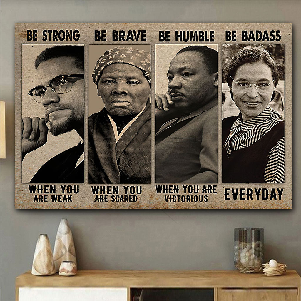 Be Strong - African American Poster