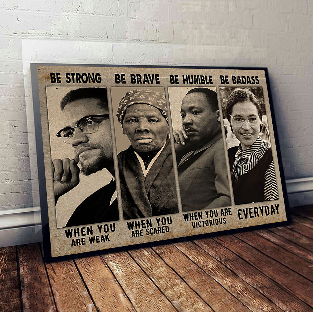 Be Strong - African American Poster