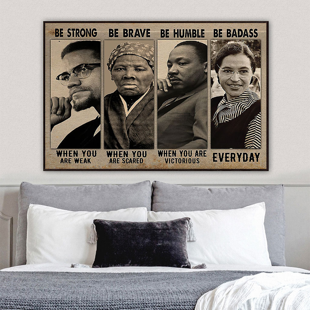 Be Strong - African American Poster
