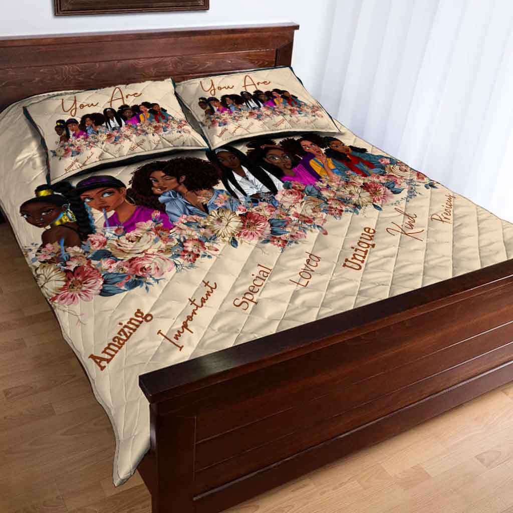 Schwarze Königin – Quilt-Set für Afroamerikaner 112021