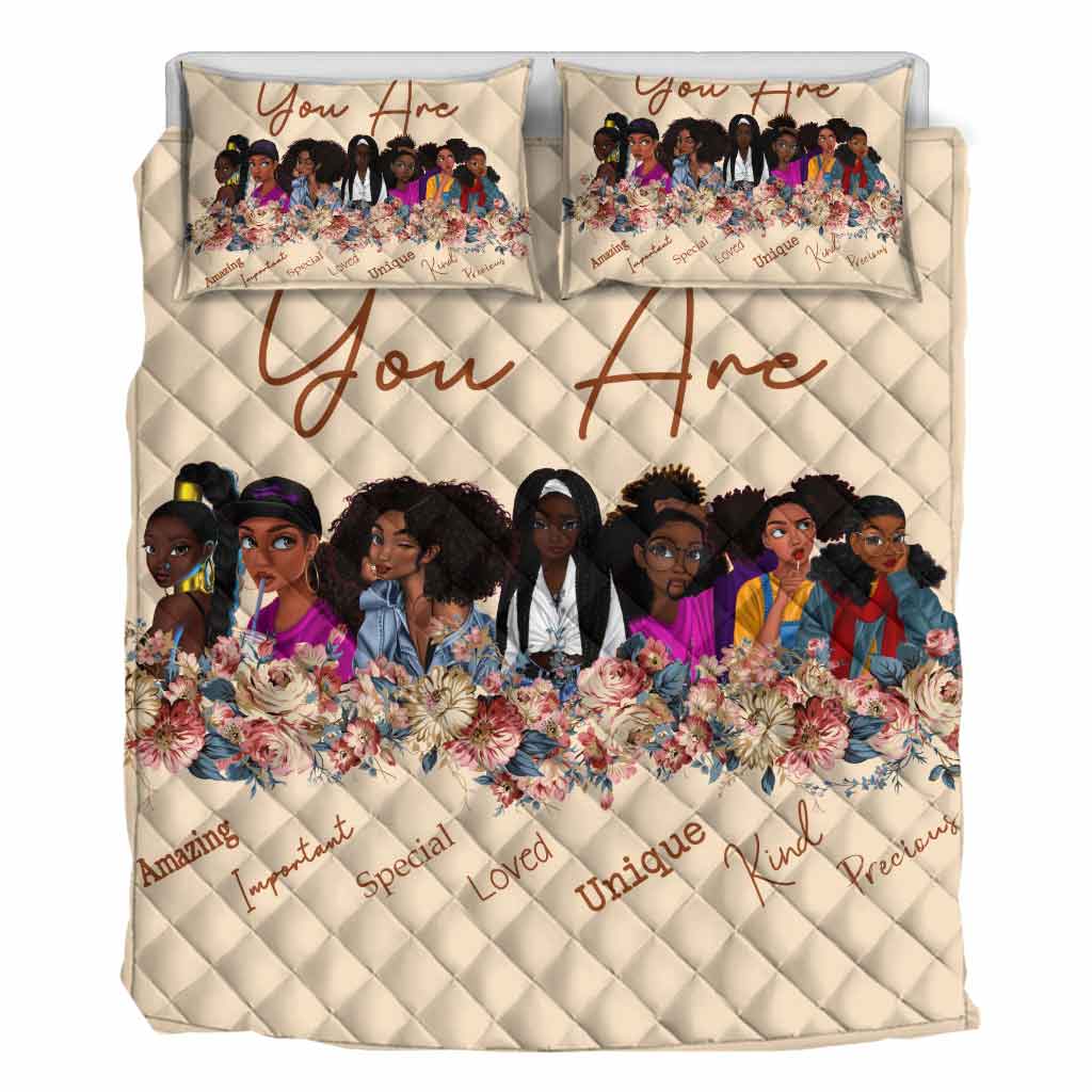 Schwarze Königin – Quilt-Set für Afroamerikaner 112021