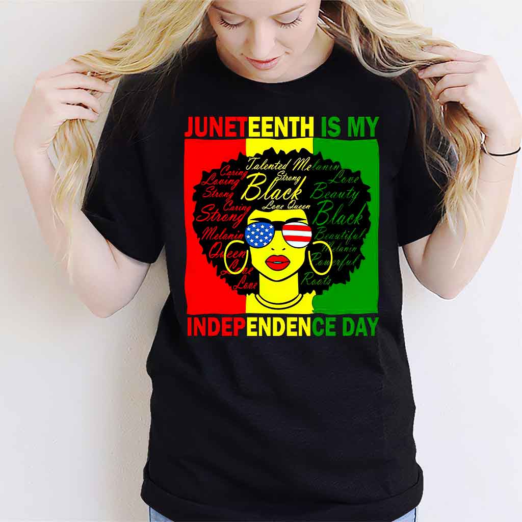 Juneteenth - T-shirt et sweat à capuche afro-américains 1121