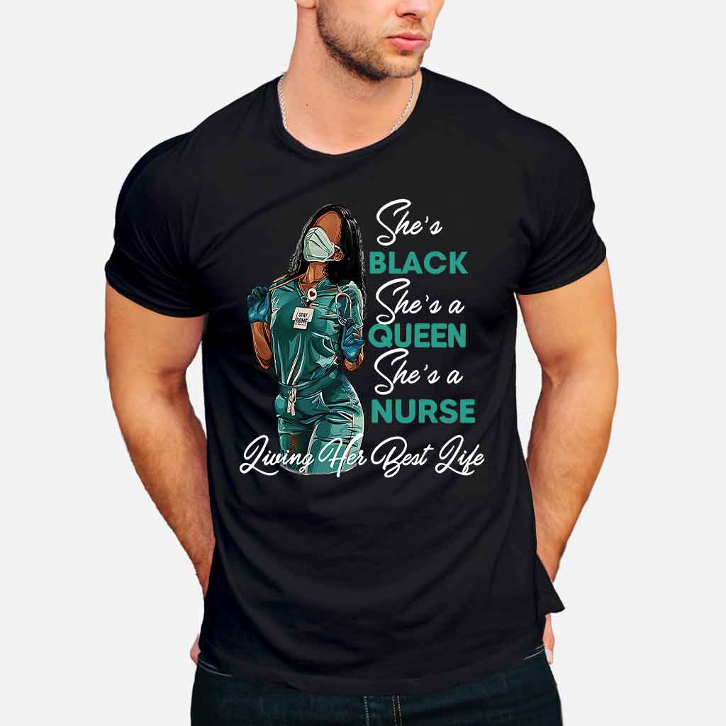 Black Queen - Personalized African American T-shirt and Hoodie 1121