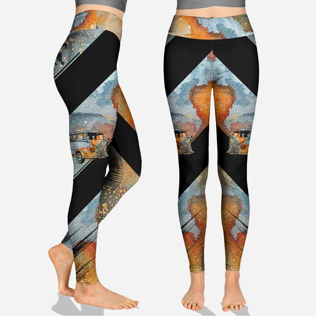 One Campsite At A Time - Personalized Camping Hoodie and Leggings