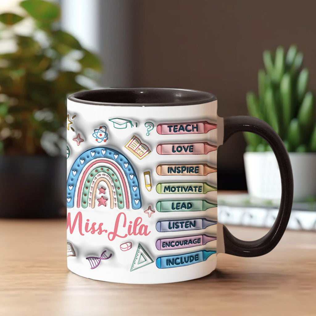 Merci d'être un professeur exceptionnel ! – Mug personnalisé pour enseignants