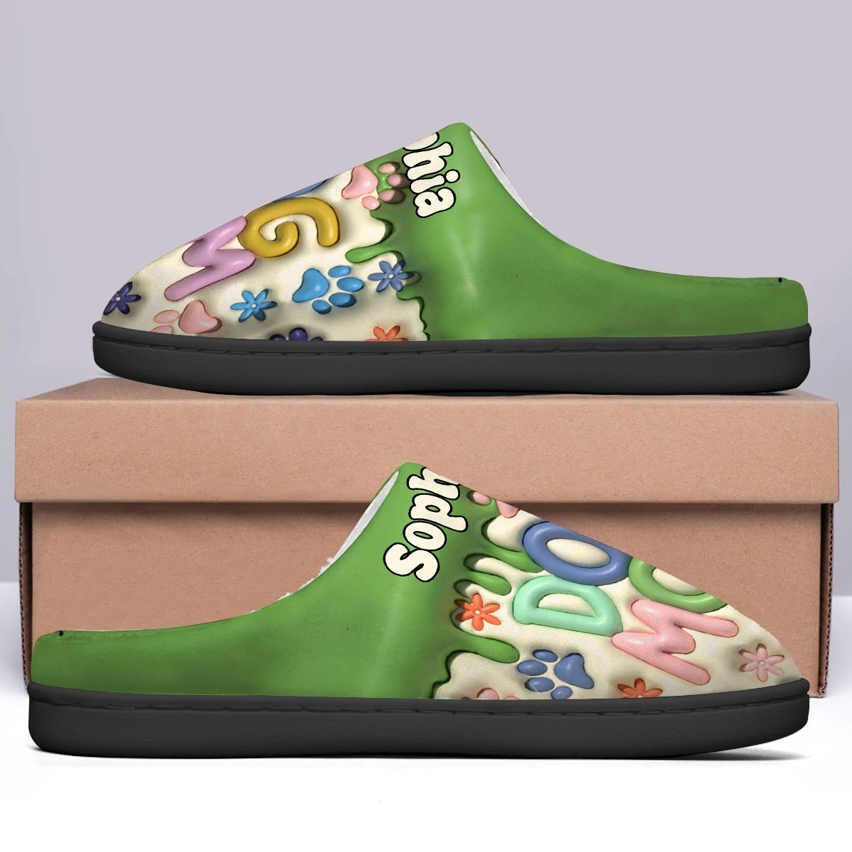 Pet Mom – Personalisierte Hundepantoffeln