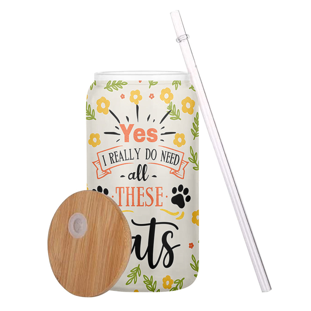 Oui, j'ai vraiment besoin de tous ces verres personnalisés pour chats et chiens.
