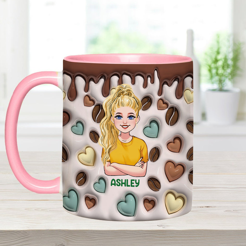 Mug personnalisé « Reine du café »