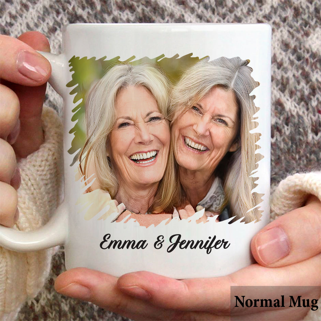 We’ll Be Friends Until We’re Old And Senile - Personalized Bestie Mug