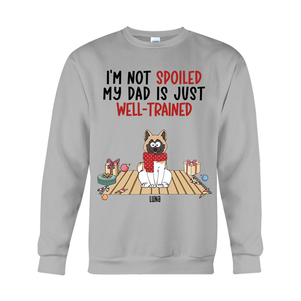 Well Trained Mom/Dad - Personalized Dog T-shirt And Hoodie