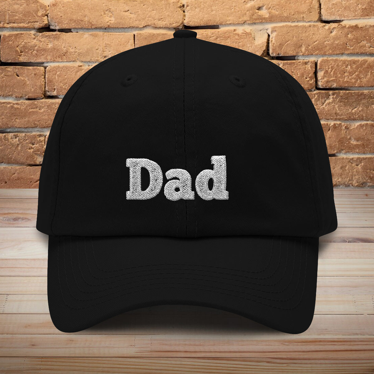 Casquette classique brodée personnalisée avec nom - Beau-père