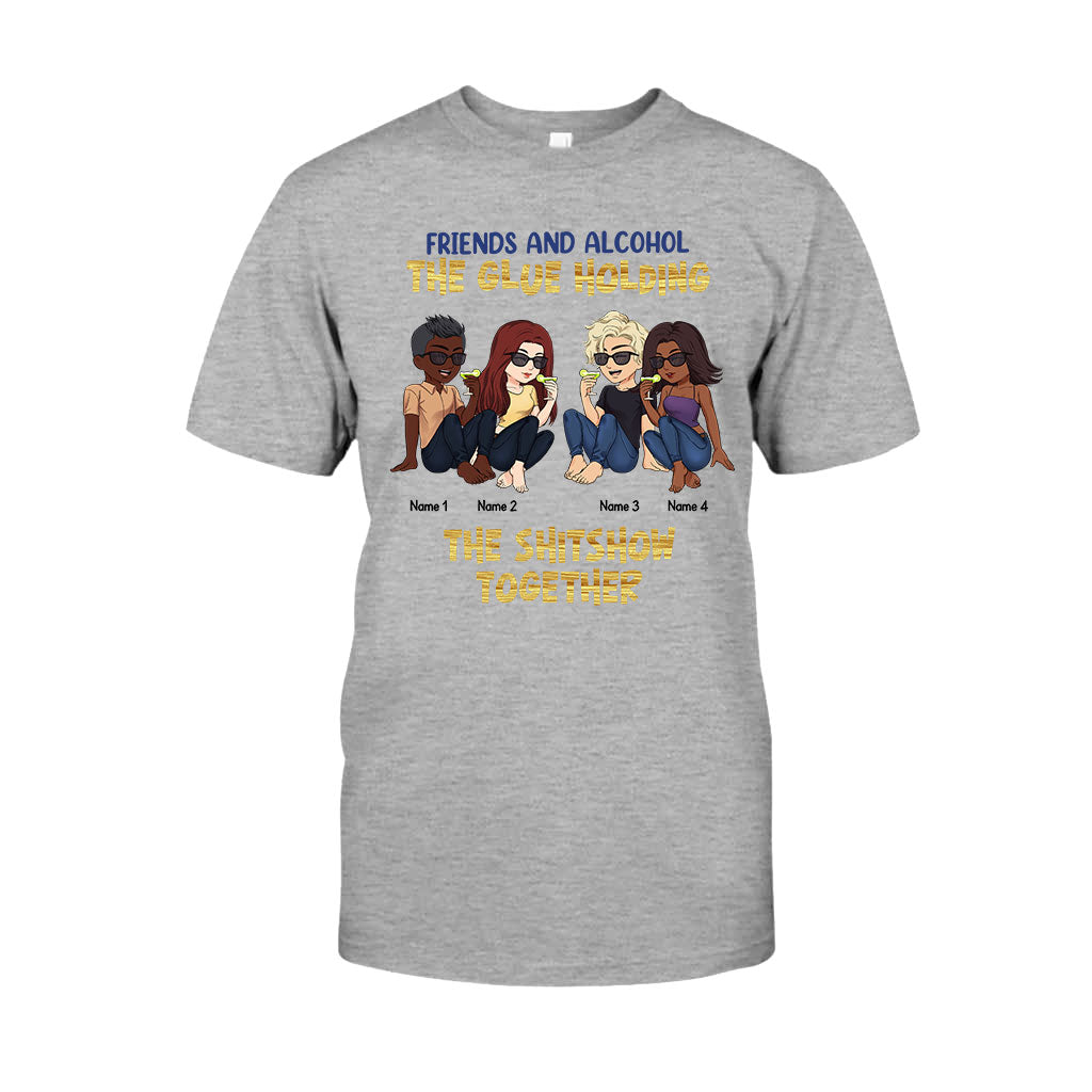 Best Friends Are The Sisters We Choose For Ourselves - Bestie gift for sister - Personalized T-shirt And Hoodie