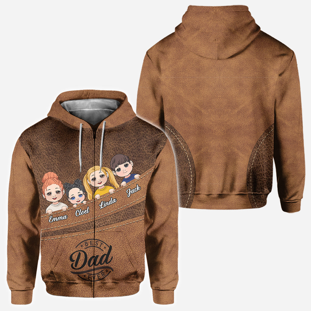 Best Dad/Grandma/Grandpa/Mom Ever - Personalized Father All Over Shirt