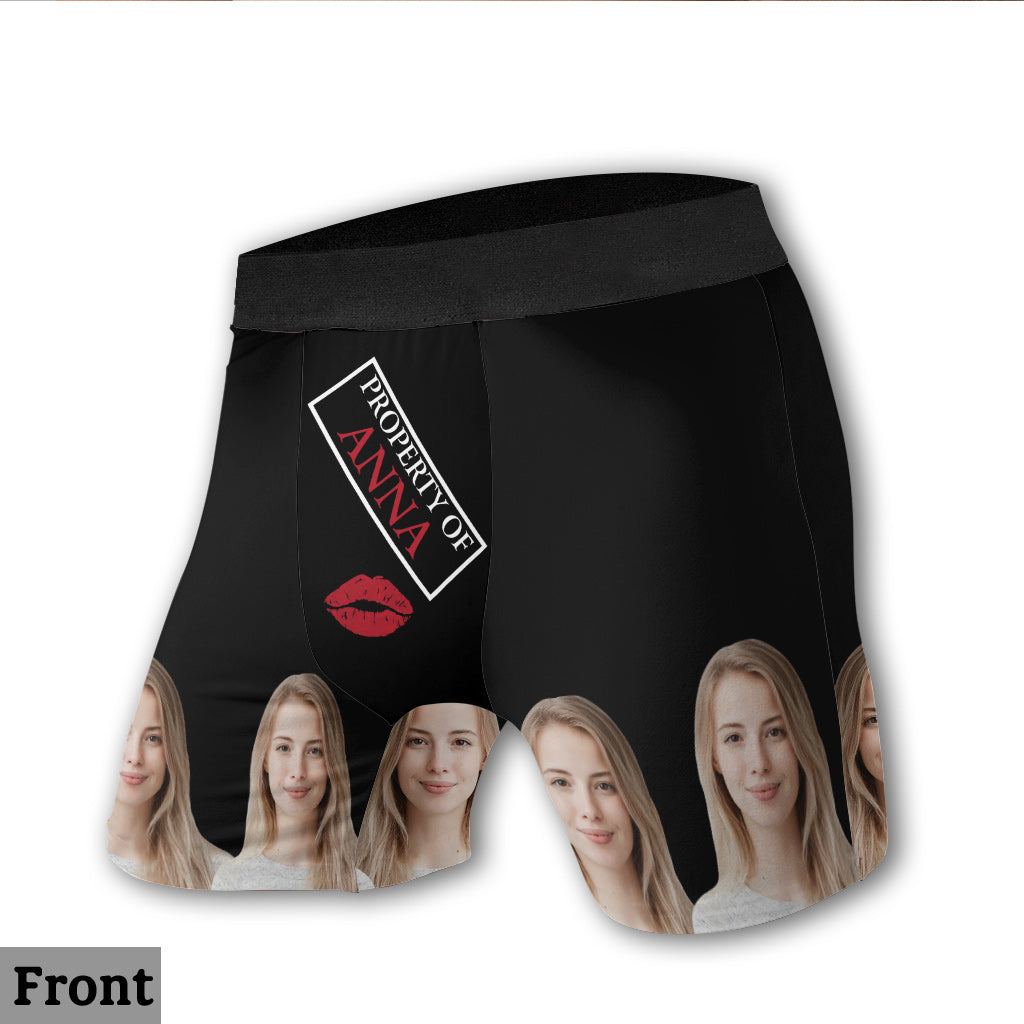 Property - Personalized Couple Men’s Boxer Briefs