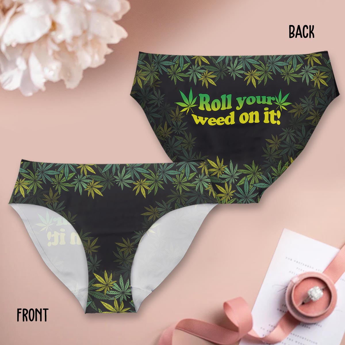 Roll Your Weed On It 4:20 - Personalisierte Weed-Damenslips