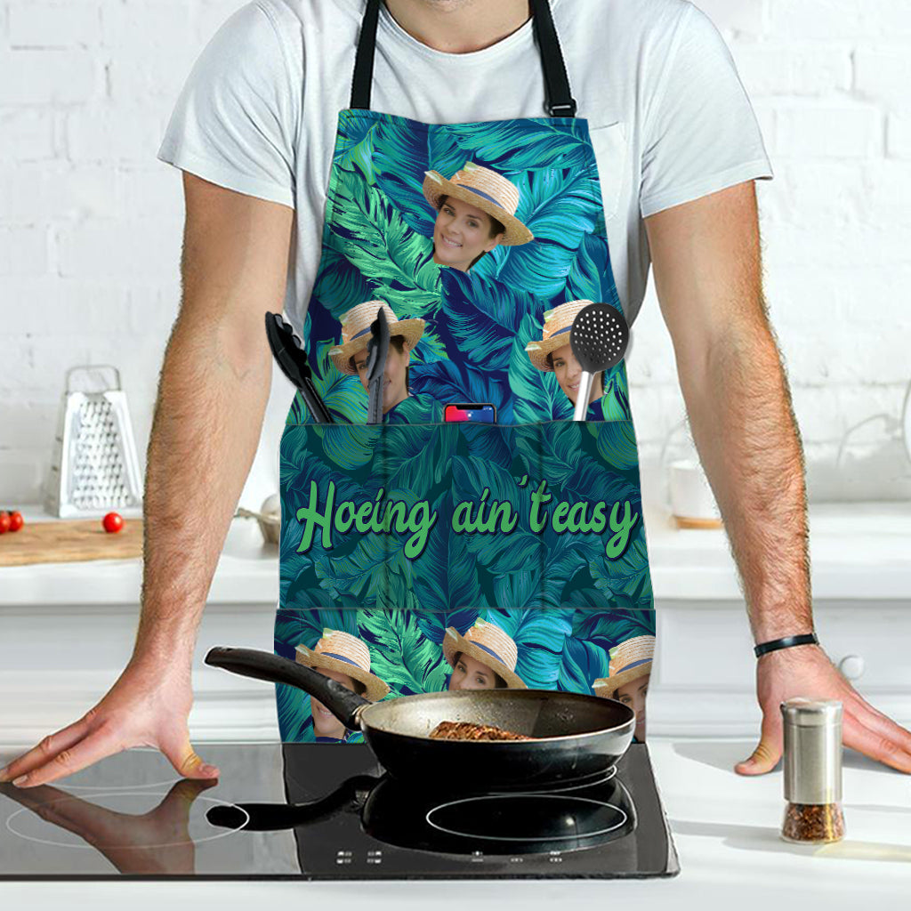 And Into The Garden - Gardening gift for mom, dad, grandma, him, her, wife, husband, girlfriend, boyfriend - Personalized Apron