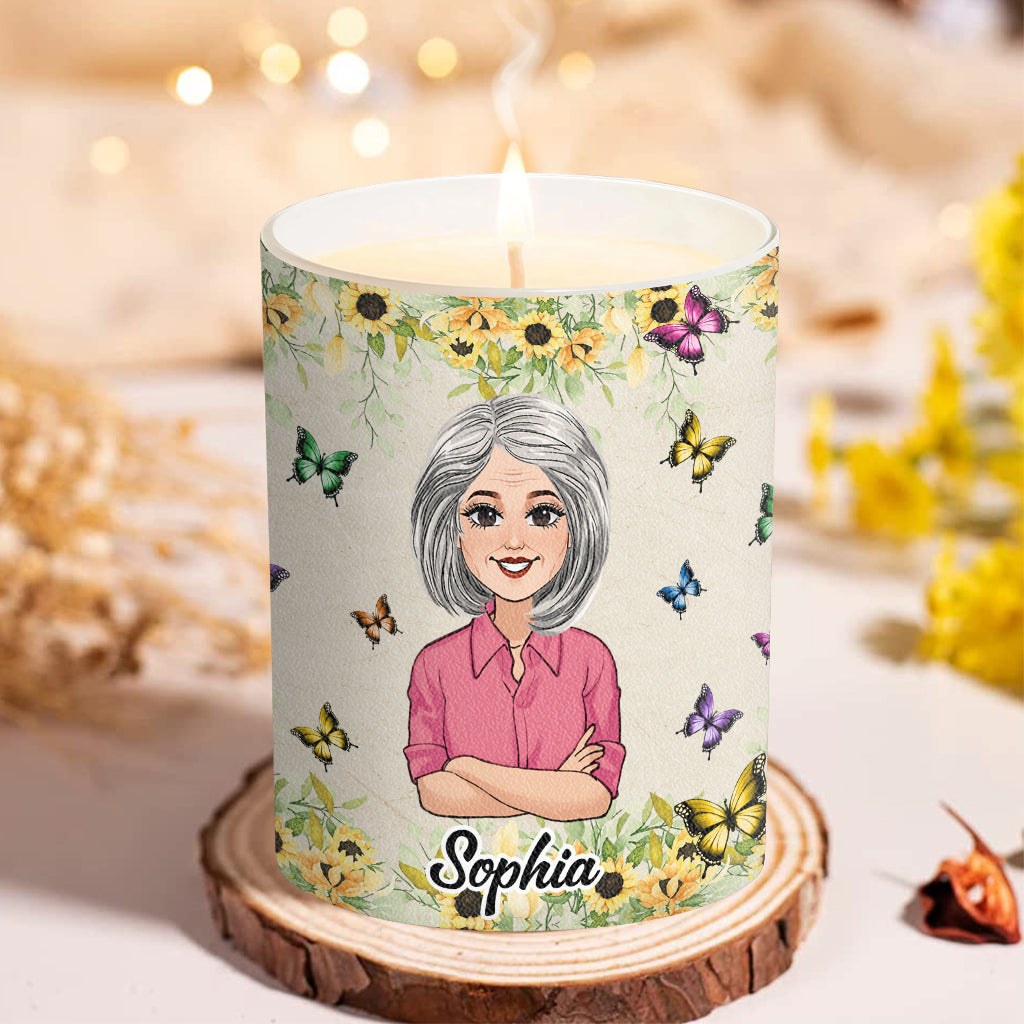 Smells Like Not My Problem! - Personalized Retired Candle With Wooden Lid