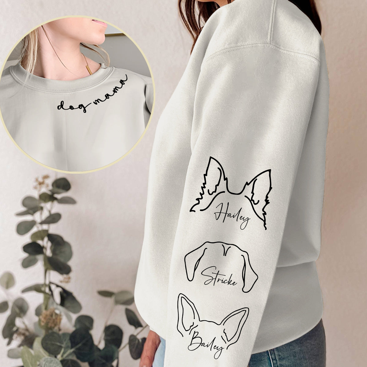 Dog Mom - Personalized Dog All Over Shirt