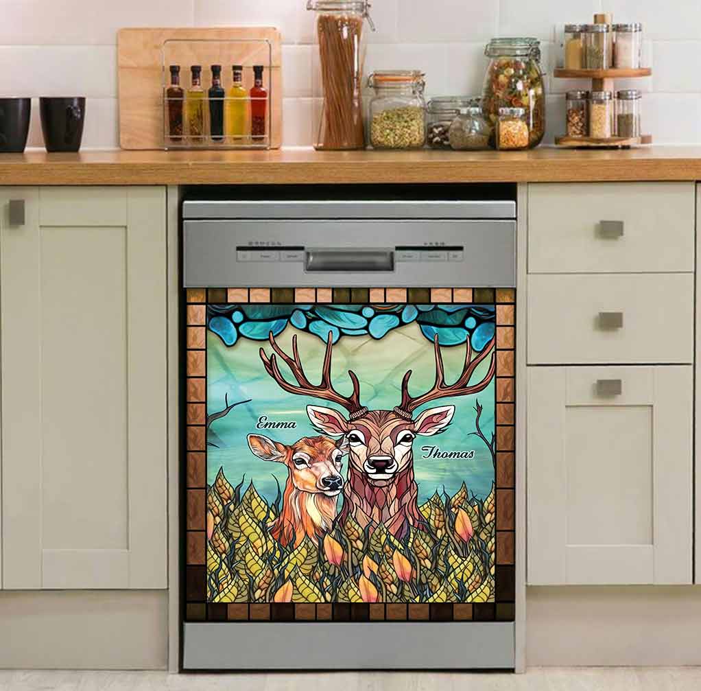 You & Me We Got This - Personalized Hunting Dishwasher Cover