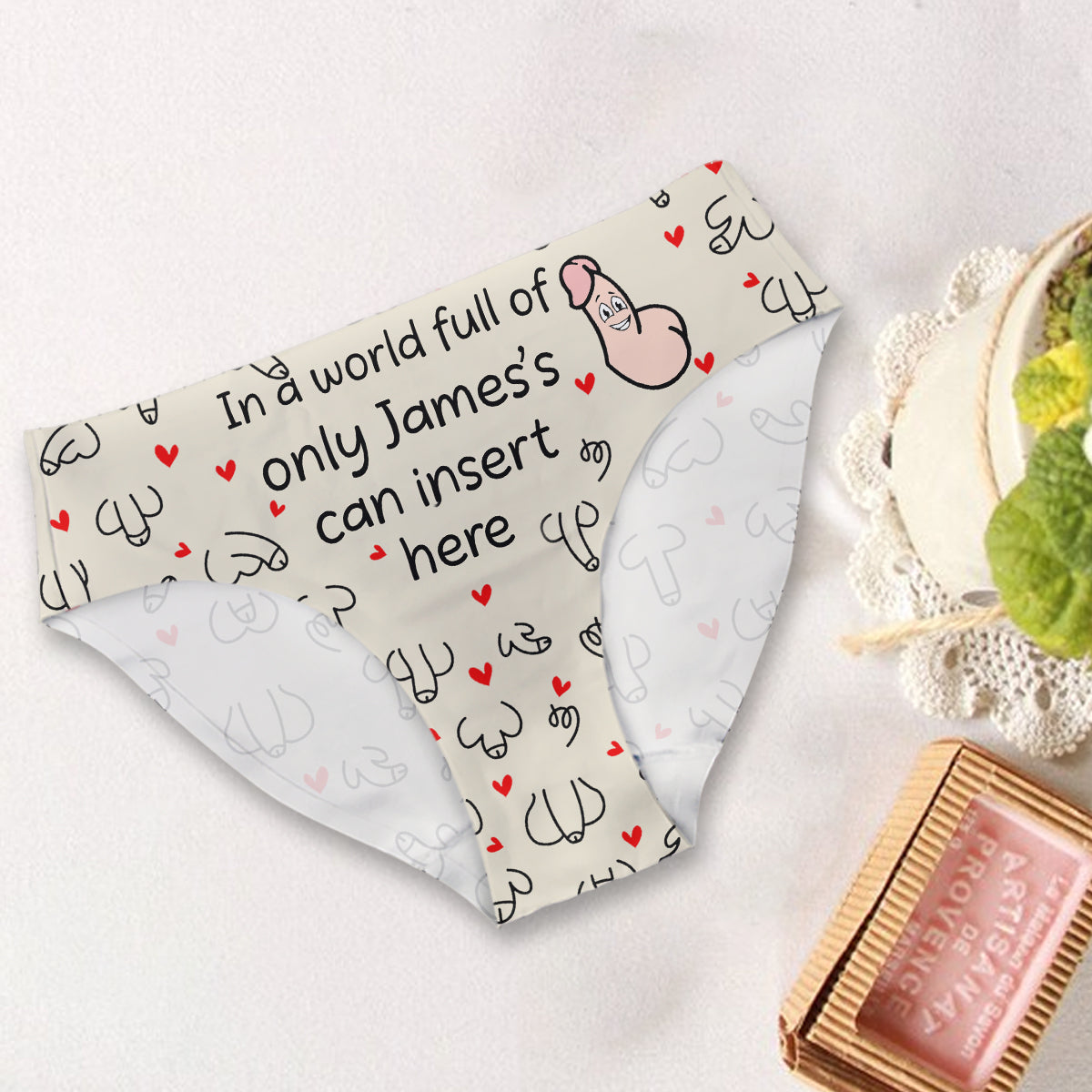 Only You - Personalized Couple Women Briefs