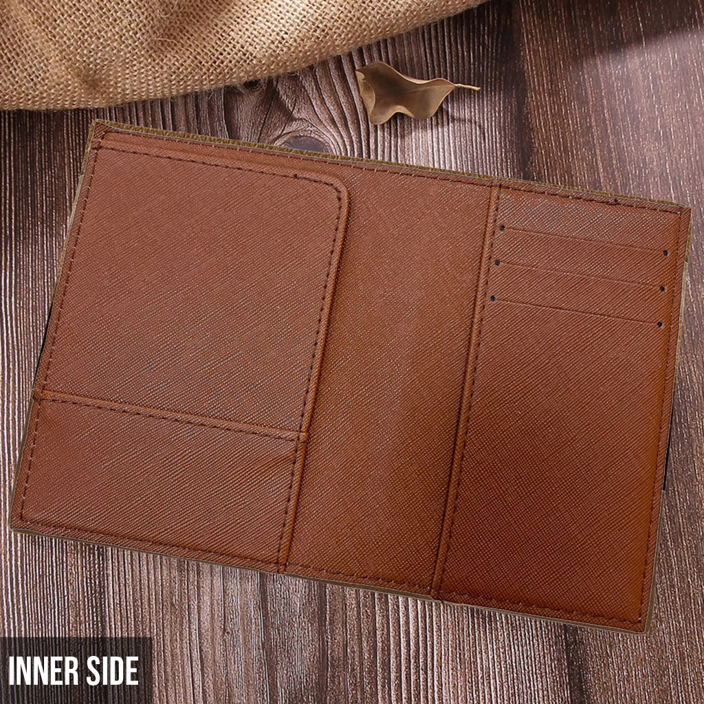 And Into The Forest I Go - Personalized Hiking Passport Holder