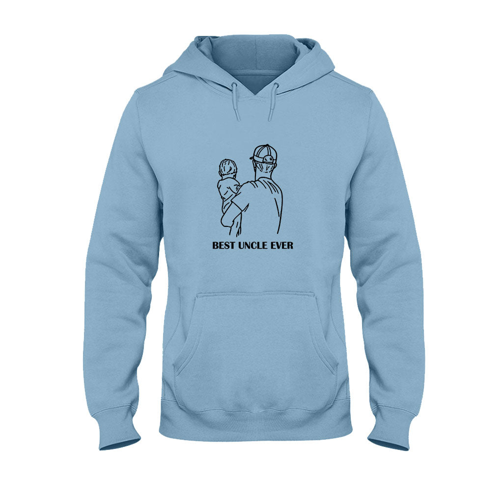 Meilleur oncle du monde - Cadeau pour tonton - T-shirt et sweat à capuche personnalisés