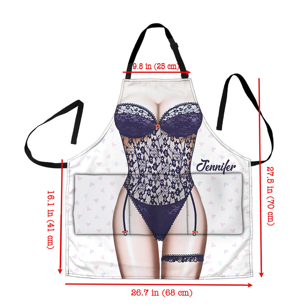 Sexy Lady - Personalized Couple Apron