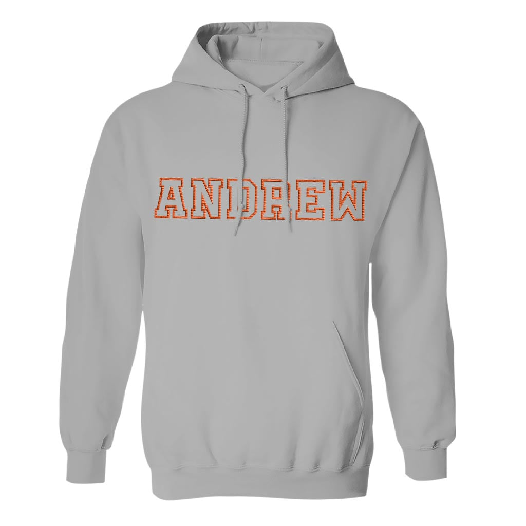 Personalisierter Onkel-Hoodie mit Stickerei – Individueller Name