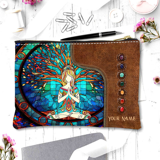 Namaste Green - Personalized Yoga Pouch