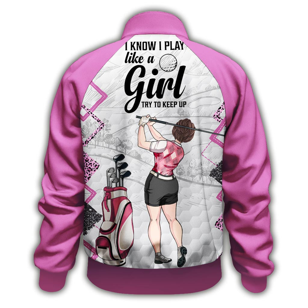 Golfunterricht – Personalisierte Golf-Zip-Jacke