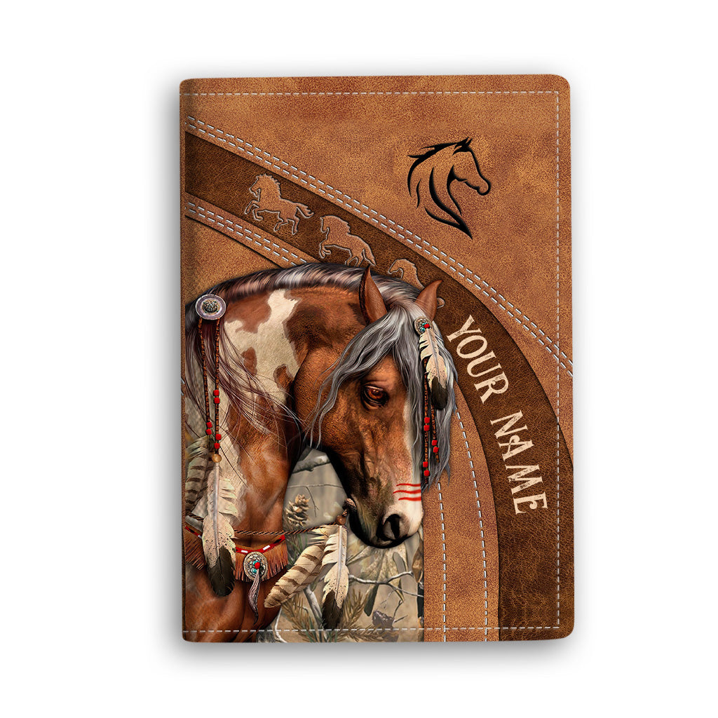 Love Horses - Personalized Horse Passport Holder
