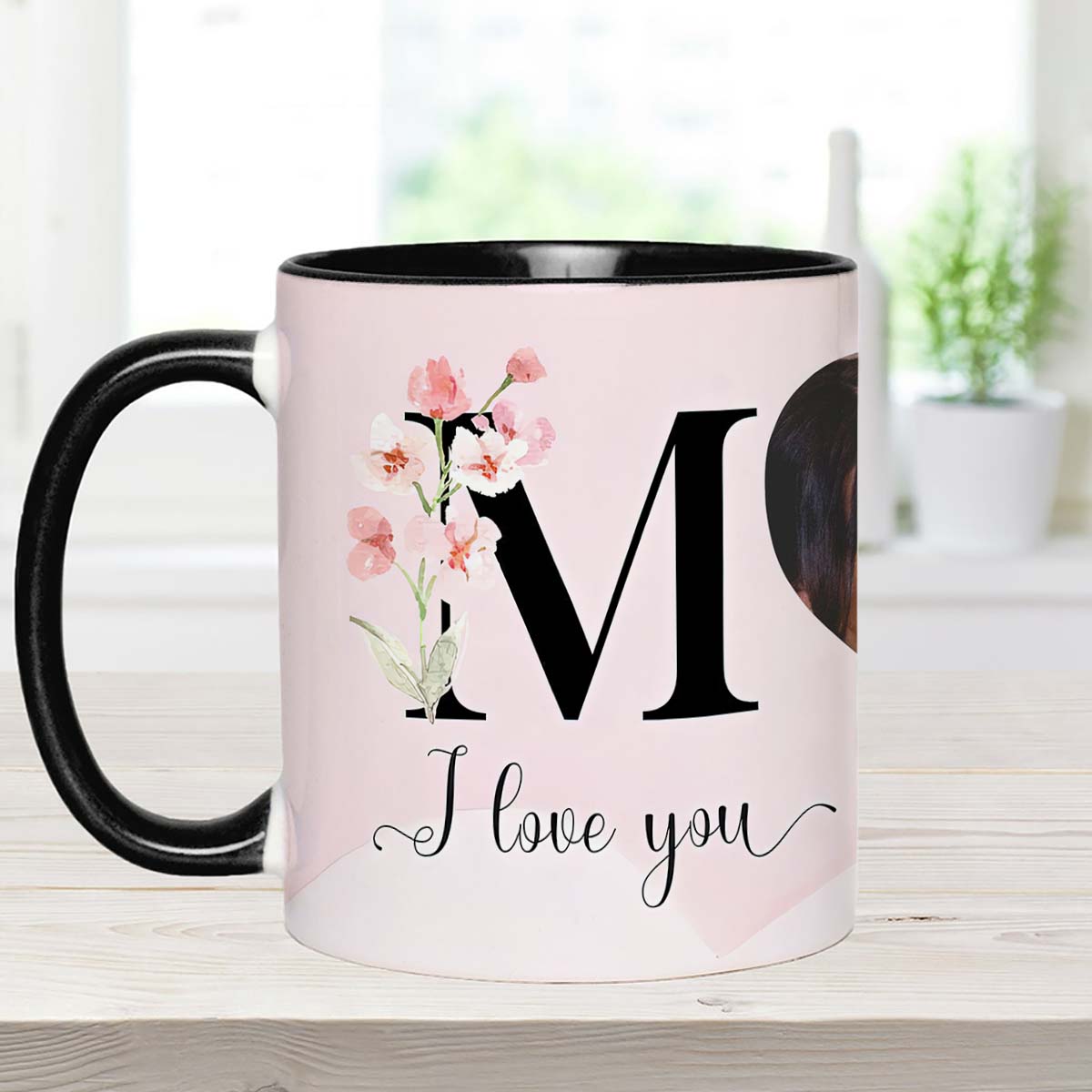 I Love You Mom - Personalized Mother Accent Mug