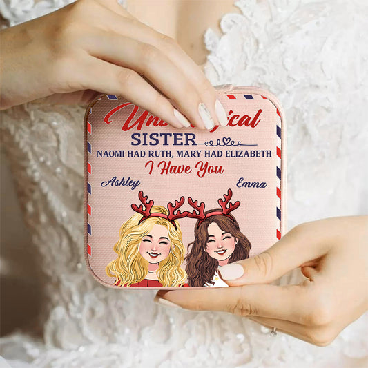 Unbiological Sister - Personalized Bestie Jewelry Box
