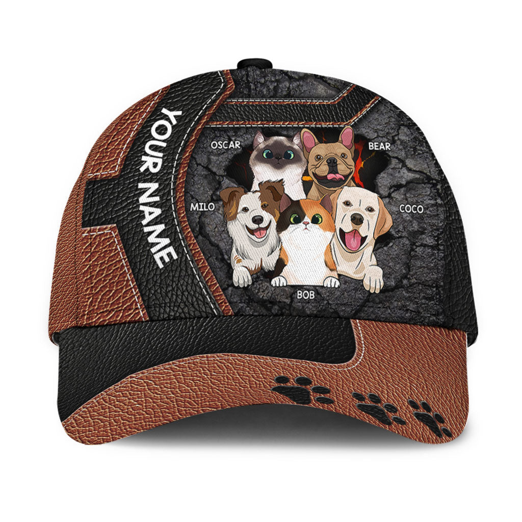 Love Dog/Cat - Personalized Dog Classic Cap