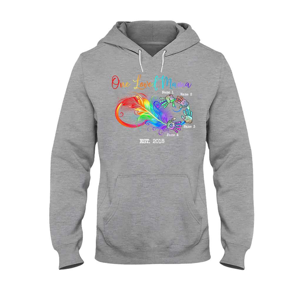 Blessed Mama - Gift for mom, grandma - Personalized T-shirt And Hoodie