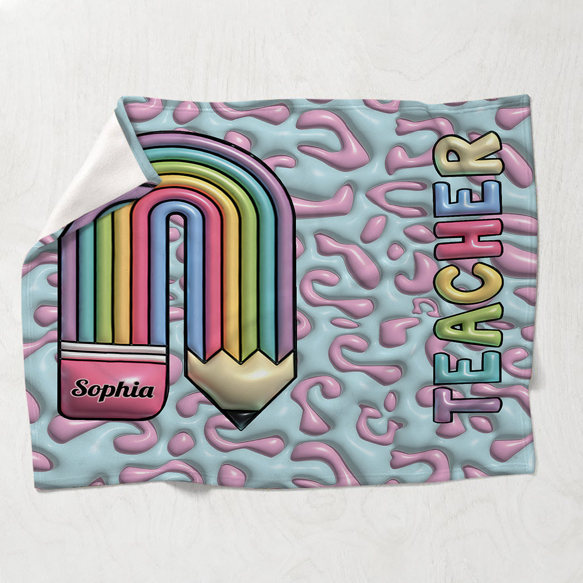 Vie d'enseignant - Couverture personnalisée pour enseignant