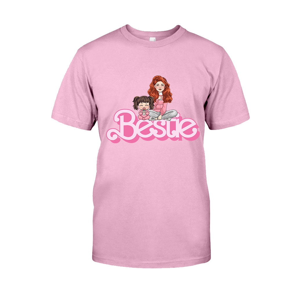 Besties Mommy & Daughters - Personalized Mother T-shirt And Hoodie