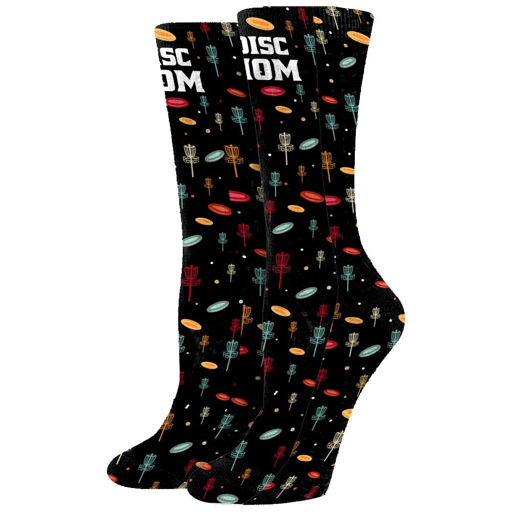 Disc Daddy - Disc Golf gift for dad, grandma, grandpa, mom - Personalized Socks